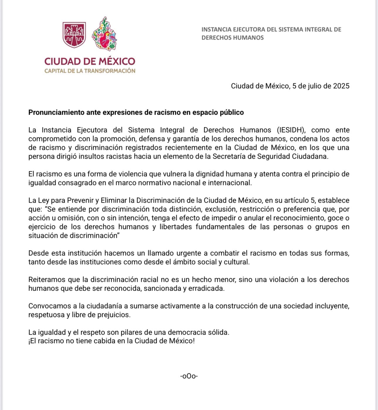 Ximena Pichel, "Lady Racista"