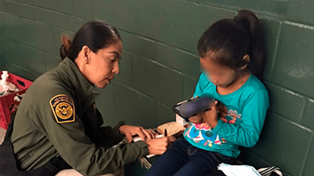 Niña localizada en Estados Unidos