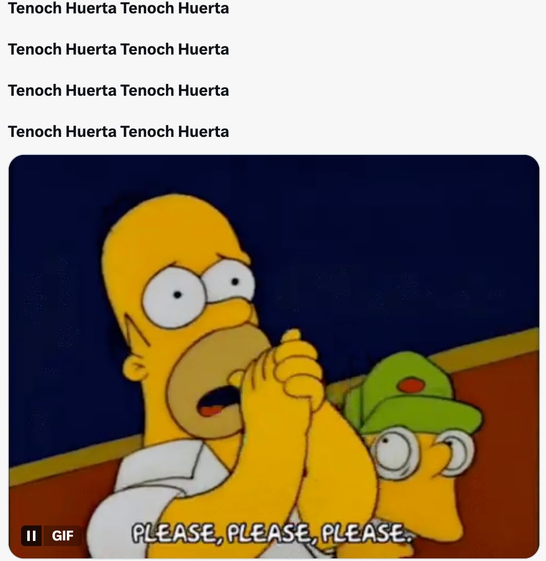 Tenoch Huerta regresa como Namor en Avengers Doomsday