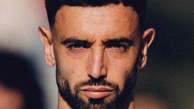 Bruno Fernandes, capitán del Manchester United y figura clave de Portugal.
