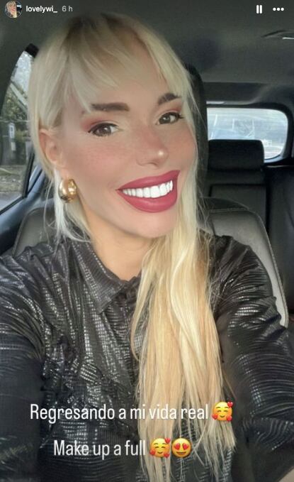 Ingrid Wagner celebra regresar a su vida real