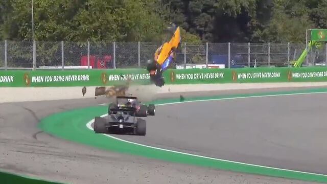 El piloto italiano salió ileso