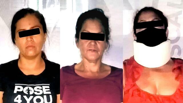 Mujeres detenidas
