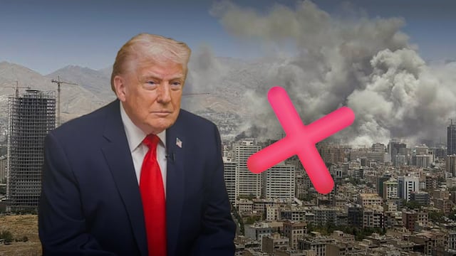 Trump descarta ataque nuclear contra Irán
