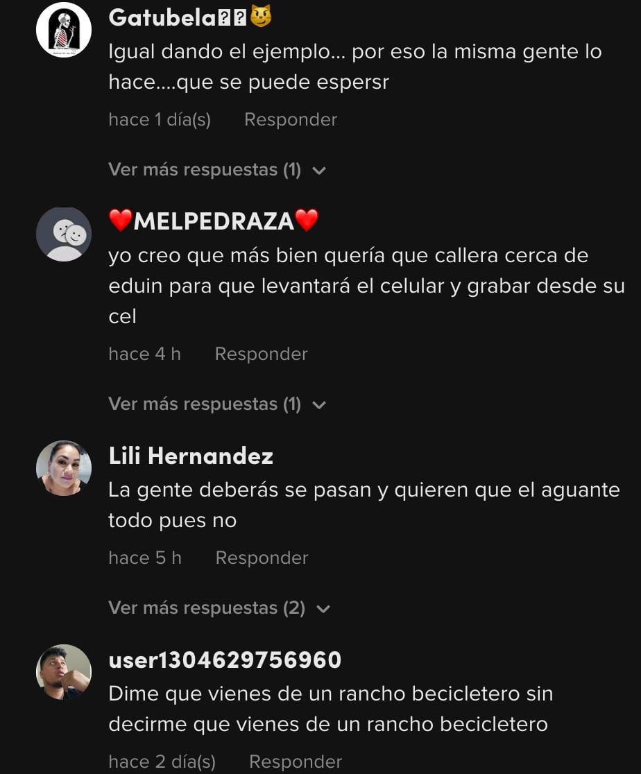 Comentarios sobre Eduin Caz y el celular