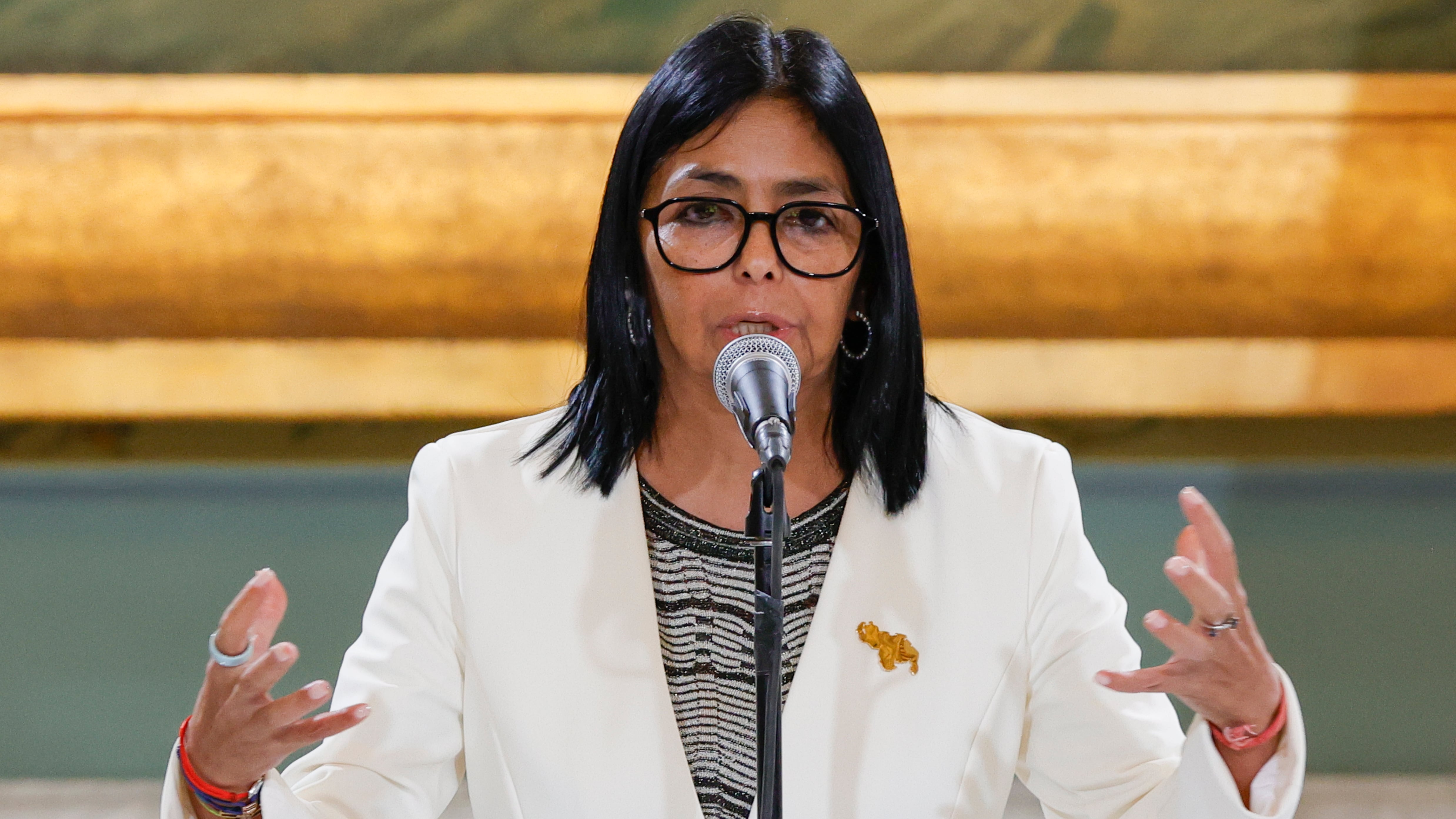 Delcy Rodríguez reconoce uso abusivo de la “ley contra el odio” de Venezuela