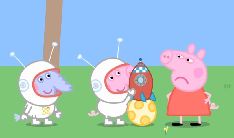 Viaje a la Luna con Peppa Pig