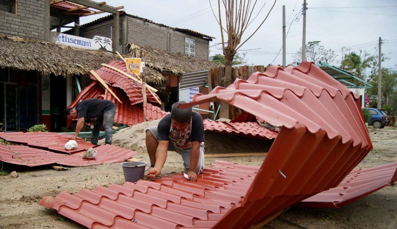 Afectaciones por Agatha en Oaxaca