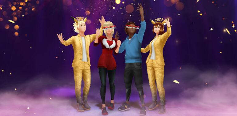 Pokémon Go, avatares coleccionables del evento de Año Nuevo