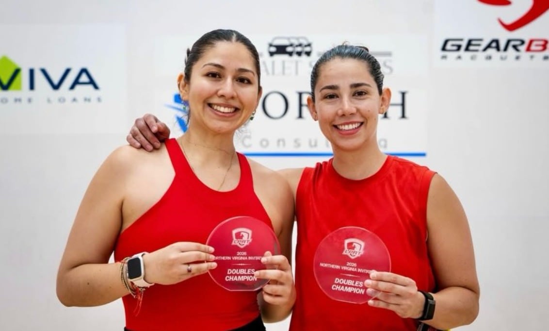 Alexandra Herrera, raquetbolista mexicana y campeona mundial en dobles.