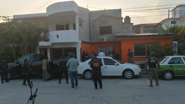 Al sitio llegó la Guardia Nacional.