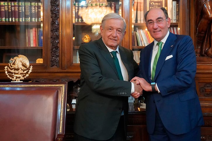 Iberdrola concreta venta de sus 13 plantas eléctricas con el gobierno de México