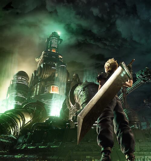 Arte de Final Fantasy VII Remake