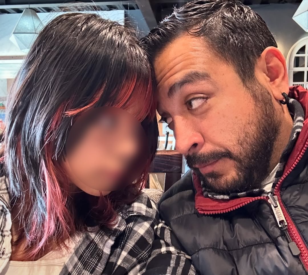 Luis Fernando Peña y su hija Regina