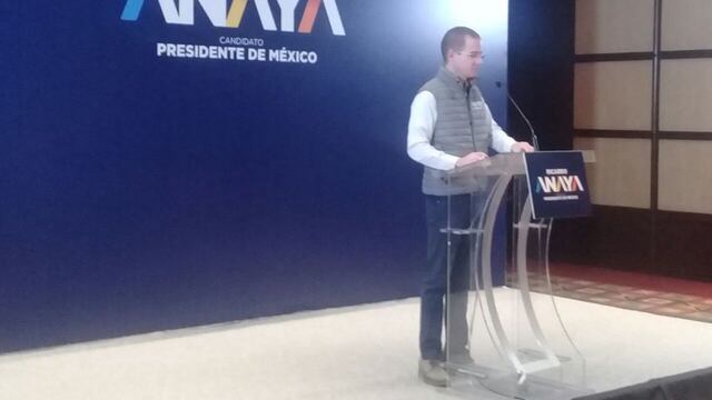 Ricardo Anaya ofrece conferencia matutina en la Ciudad de México
