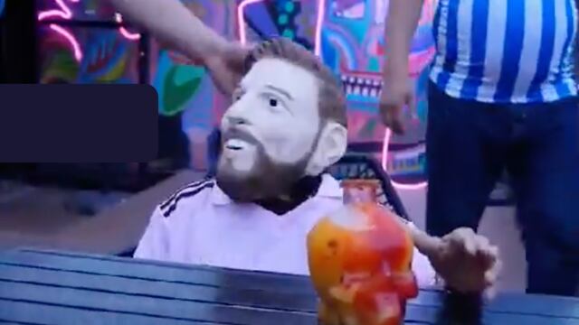 Video de aficionados de Rayados burlándose de Lionel Messi