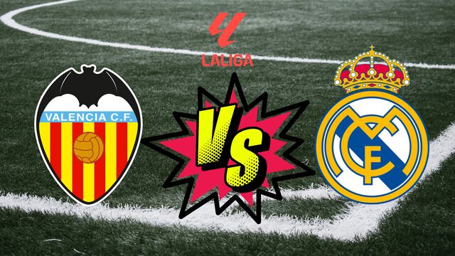 Valencia vs Real Madrid: ¿A qué hora y dónde ver el partido de la Jornada 12 de LaLiga de España?