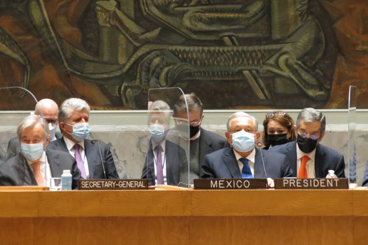 AMLO en la ONU