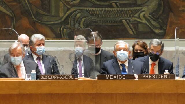 AMLO en la ONU