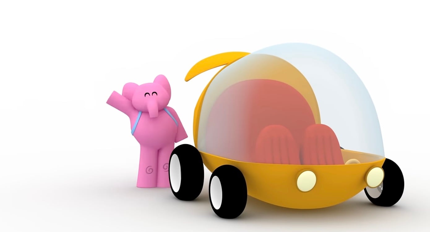 Pocoyó por Día Internacional del Volkswagen Escarabajo