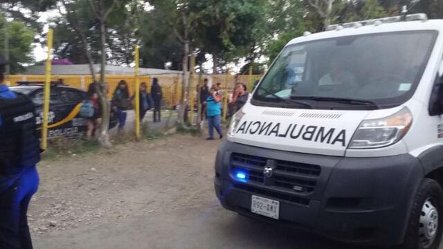 Los estudiantes del plantel fueron desalojados.