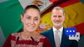 Felipe VI elogia la relación México-España tras reunión con Sheinbaum