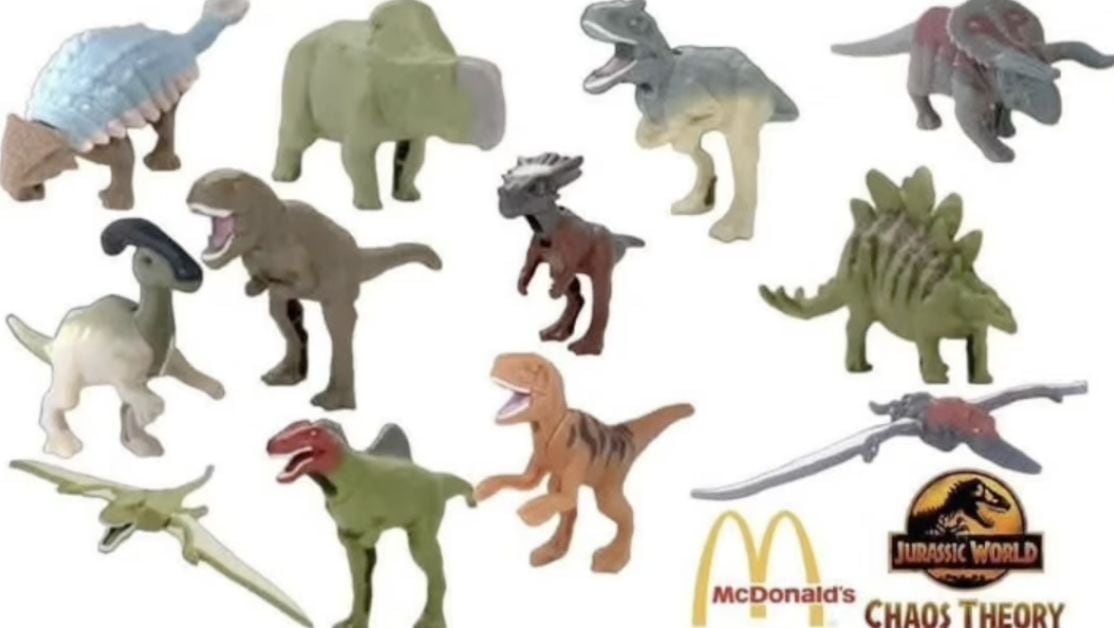 Cajita Feliz de McDonald’s de Jurassic World