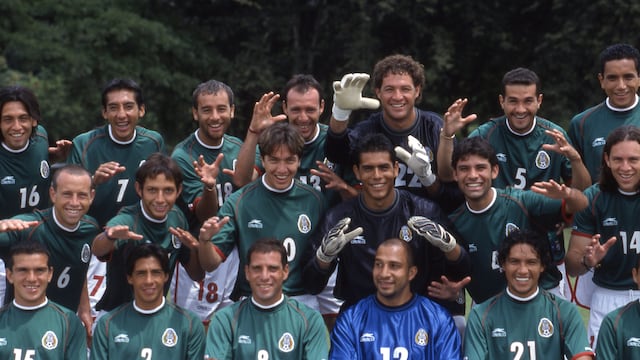 Selección de futbol de México previo al Mundial del 2002