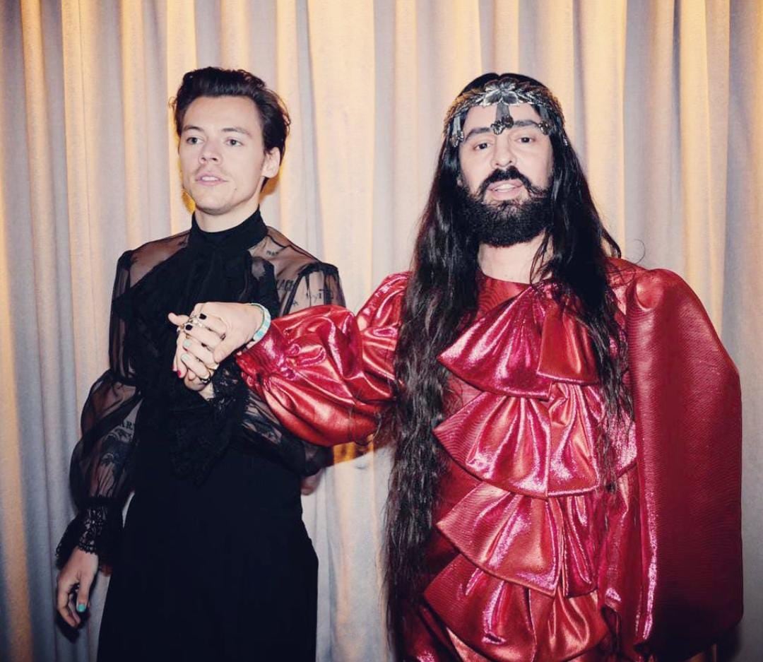 Alessandro Michele y Harry Styles