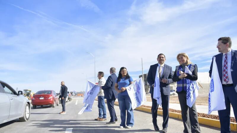 Maru Campos entrega prolongación de avenida Las Torres con inversión de 35 mdp