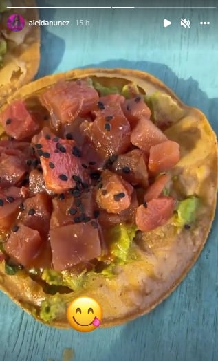 Comida de Aleida Núñez