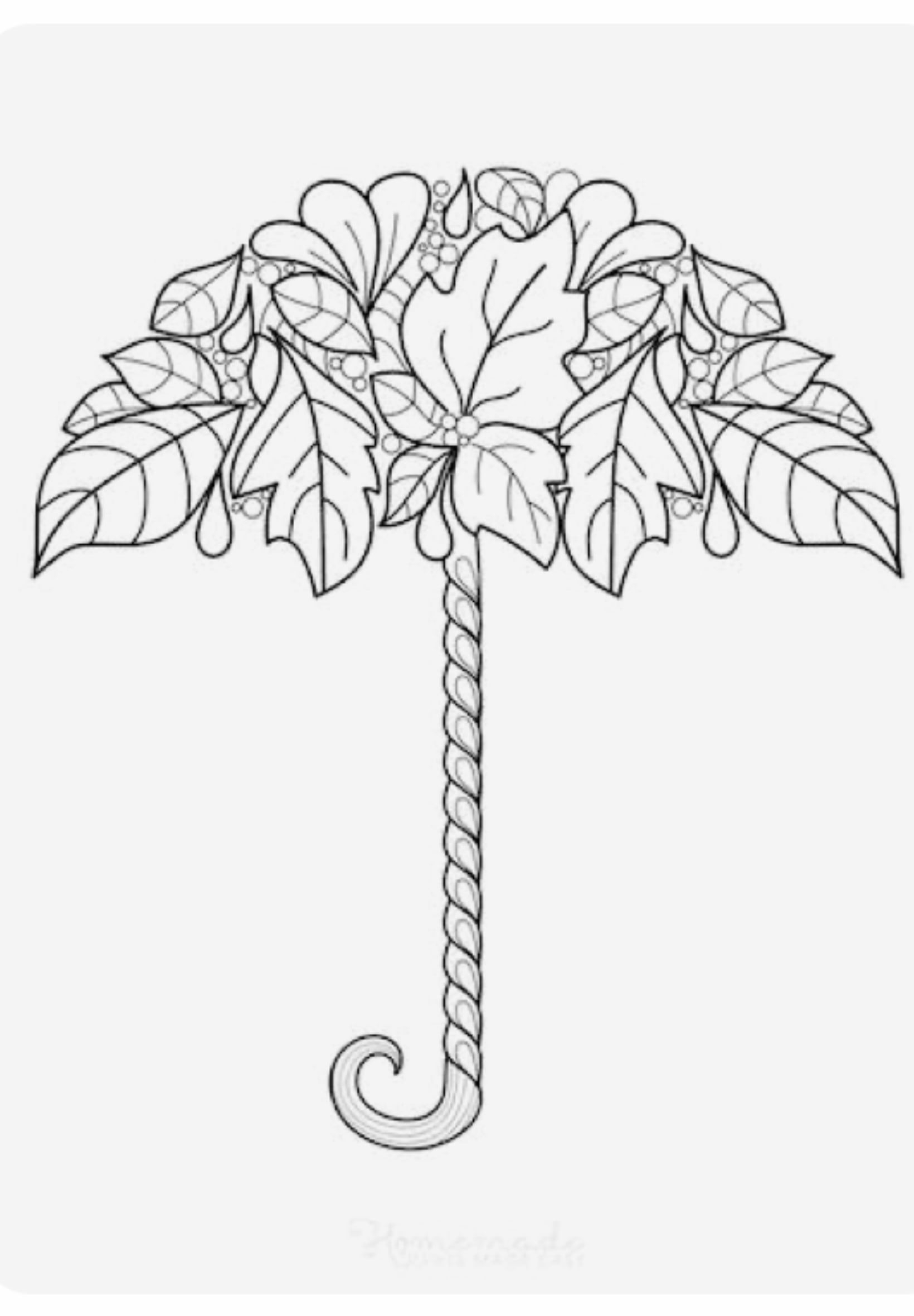 Dibujos bonitos de otoño para imprimir y colorear