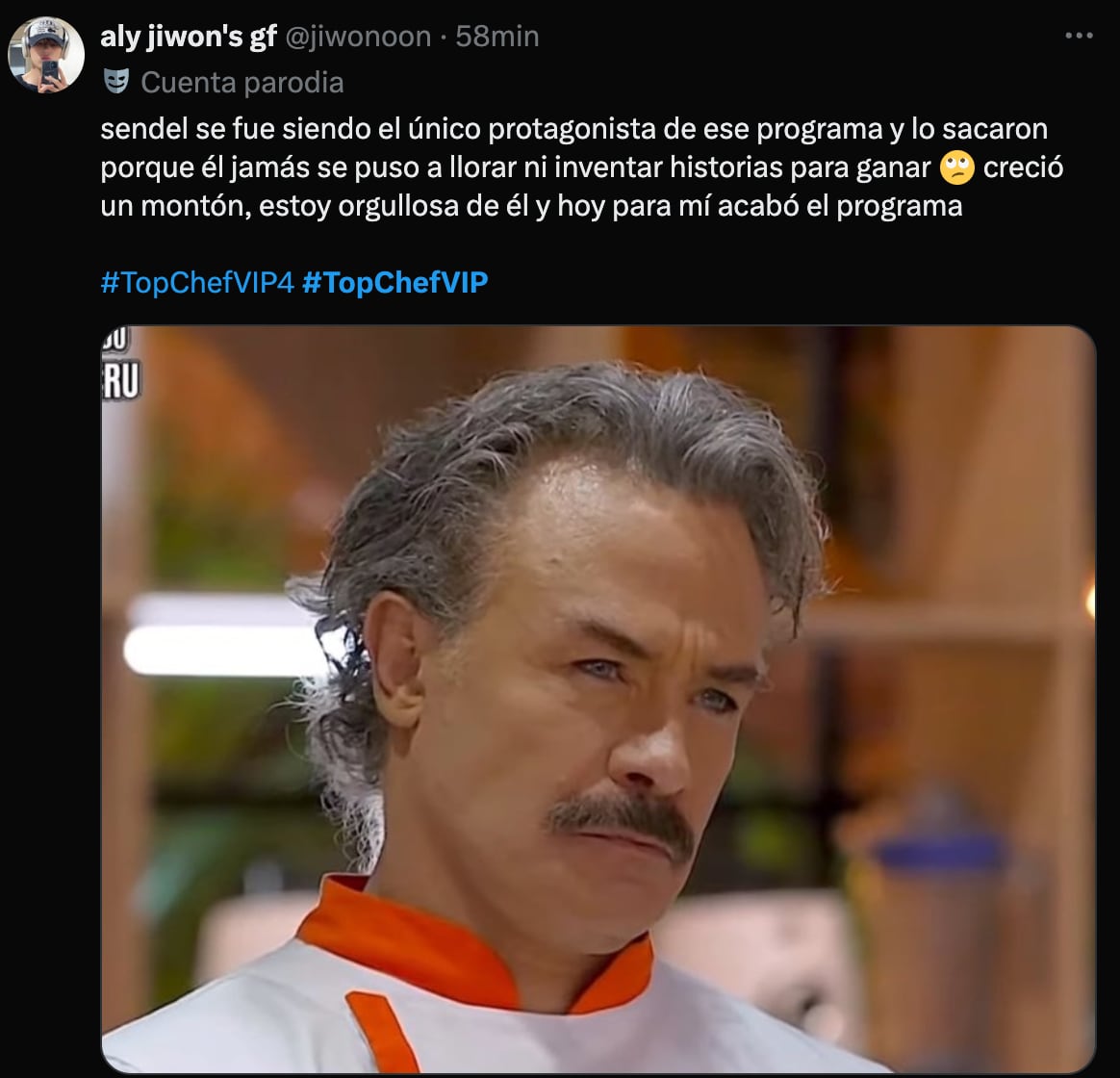 La eliminación de Sergio Sendel de Top Chef VIP 2025 provoca memes en redes