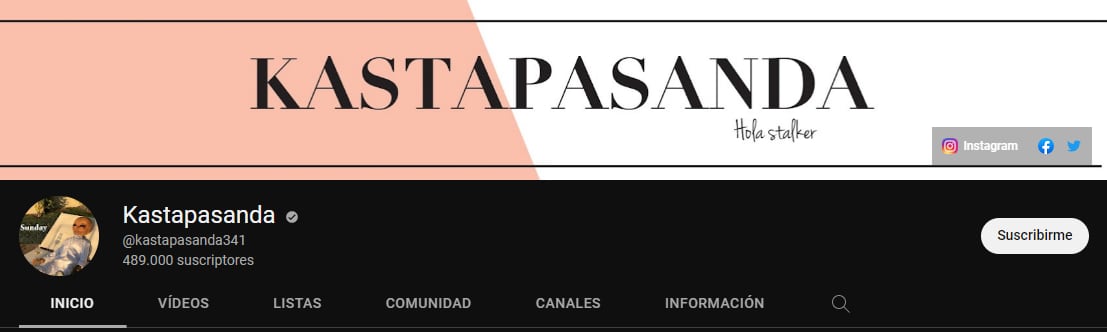 Anna Sarelly, segundo canal de YouTube