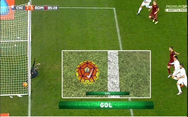 Roma pierde dos puntos por "Ojo de Halcón"