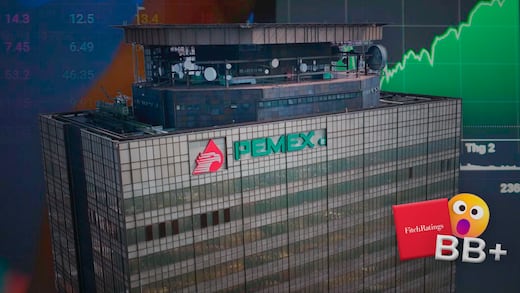 Fitch ratifica calificación BB+ de Pemex y mantiene perspectiva estable