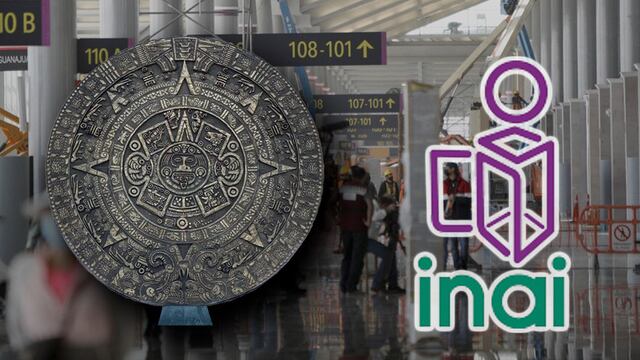 Inai solicitó al AIFA dar a conocer el contrato de la Piedra del Sol