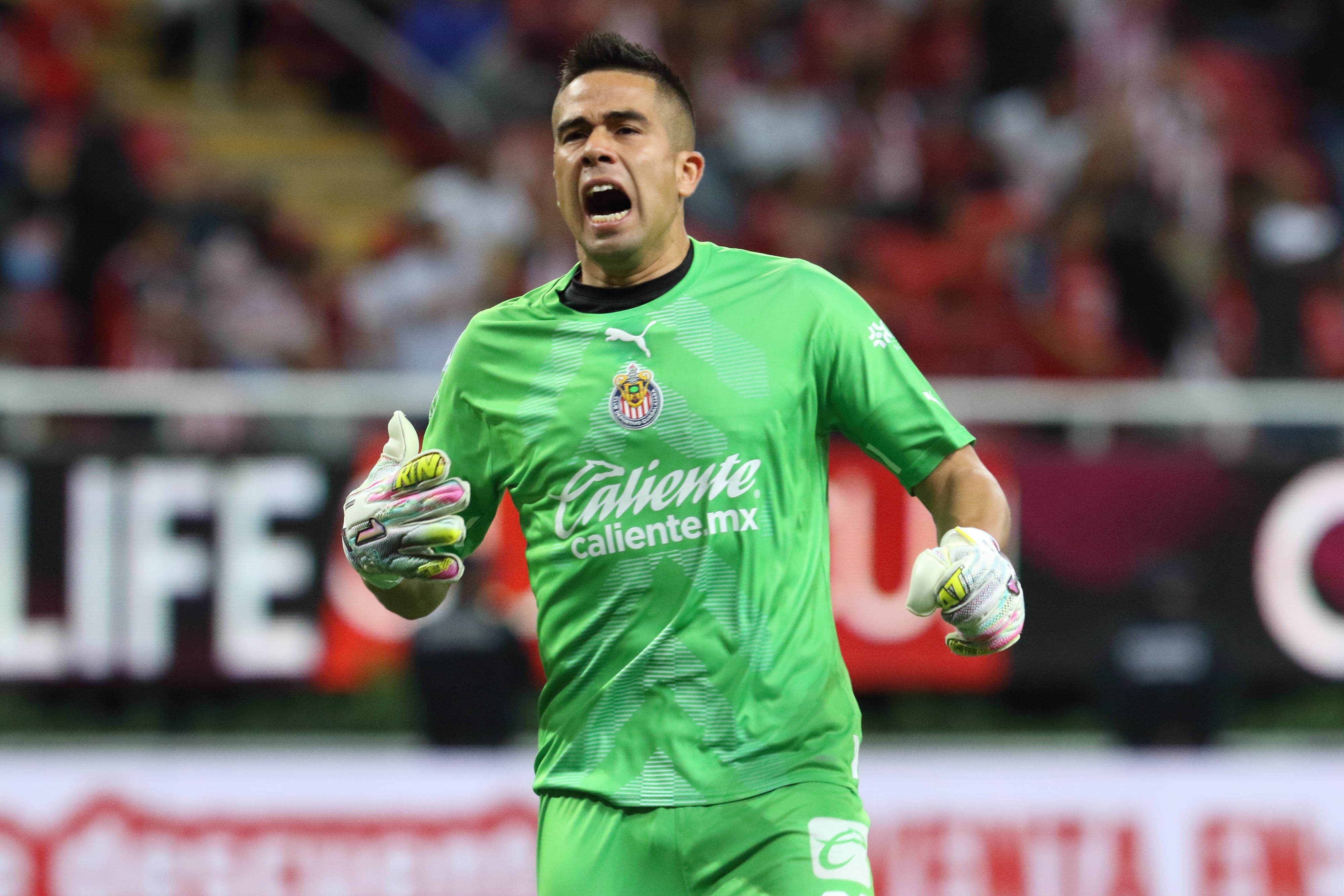 Miguel "Guacho" Jiménez, arquero del Club Chivas.