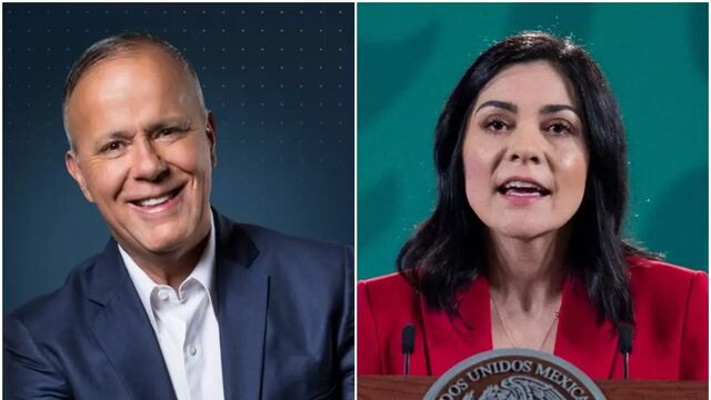 Ana Elizabeth García Vilchis y Ciro Gómez Leyva