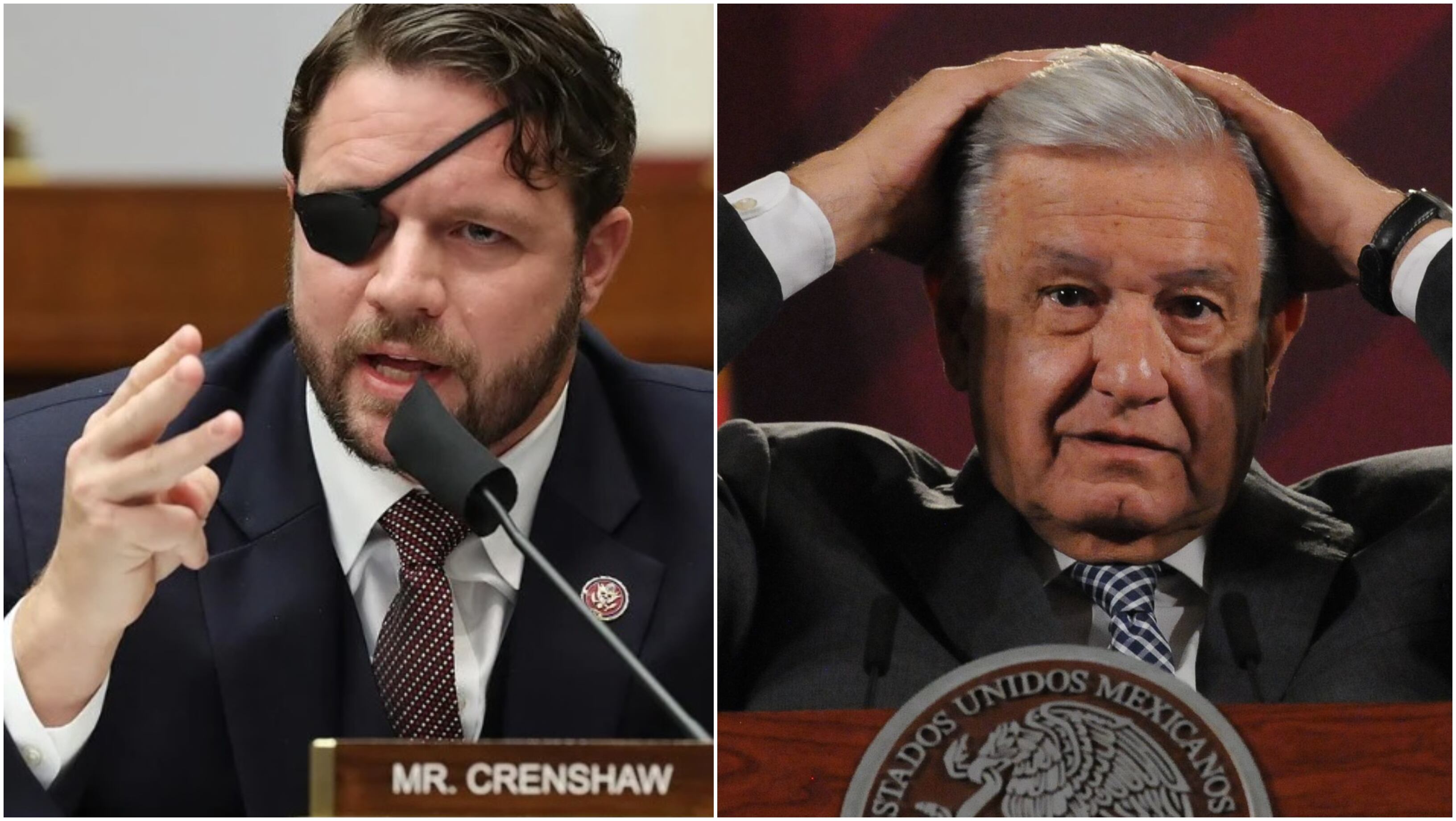 Dan Crenshaw dice que AMLO no sabe mentir por tema de fentanilo