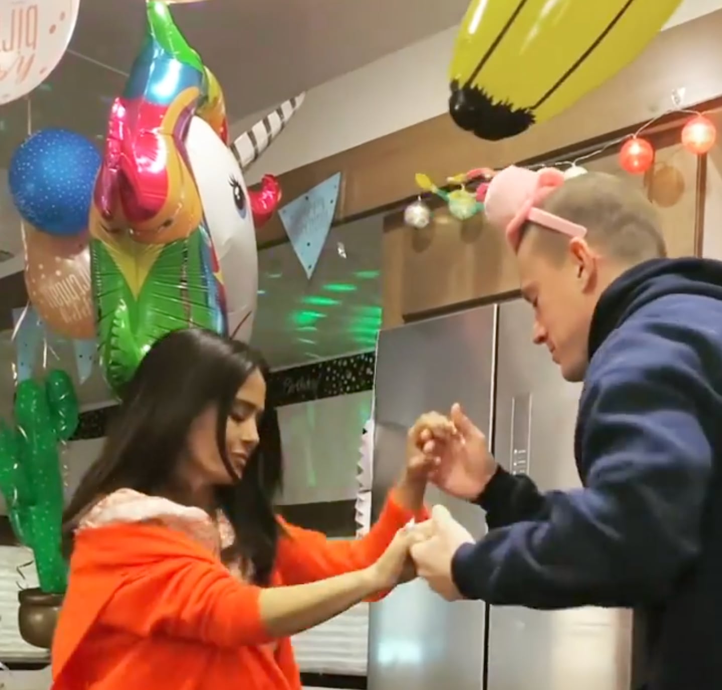 Salma Hayek baila con Channing Tatum