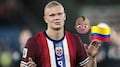 El insólito homenaje a Erling Haaland en Colombia
