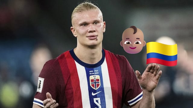 El insólito homenaje a Erling Haaland en Colombia
