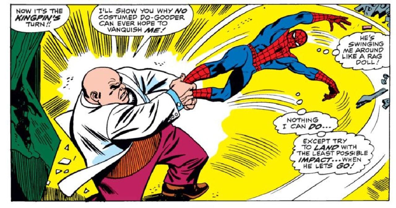 Kingpin y Spider-Man
