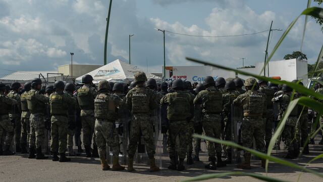 Intento de fuga de migrantes