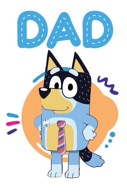 7 fondos de pantalla de Bandit, el papá de Bluey, para descargar en tu smartphone