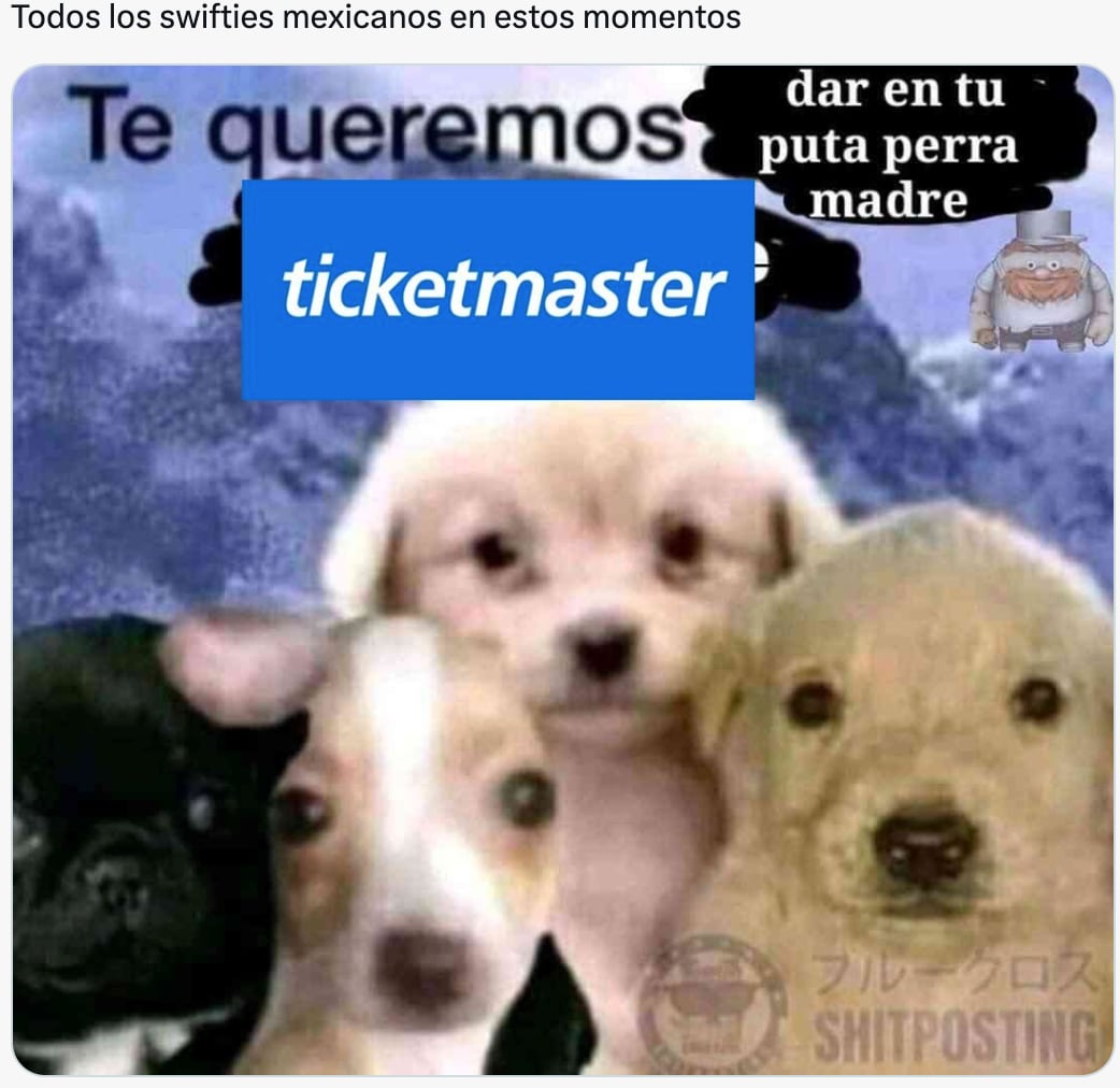 Fans de Taylor Swift en México exigen respuestas a Ticketmaster con memes