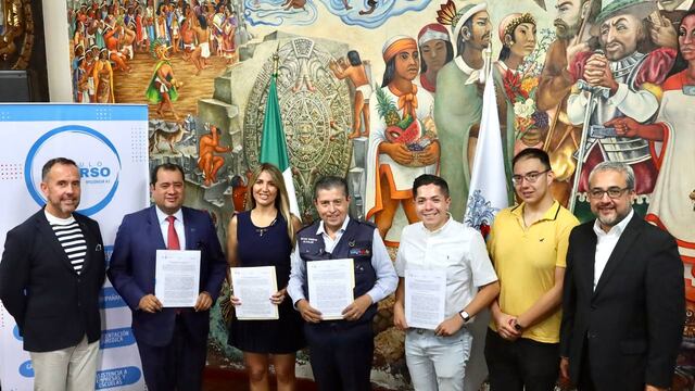 Giovani Gutiérrez firma convenio para realizar pruebas rápidas de detección de VIH