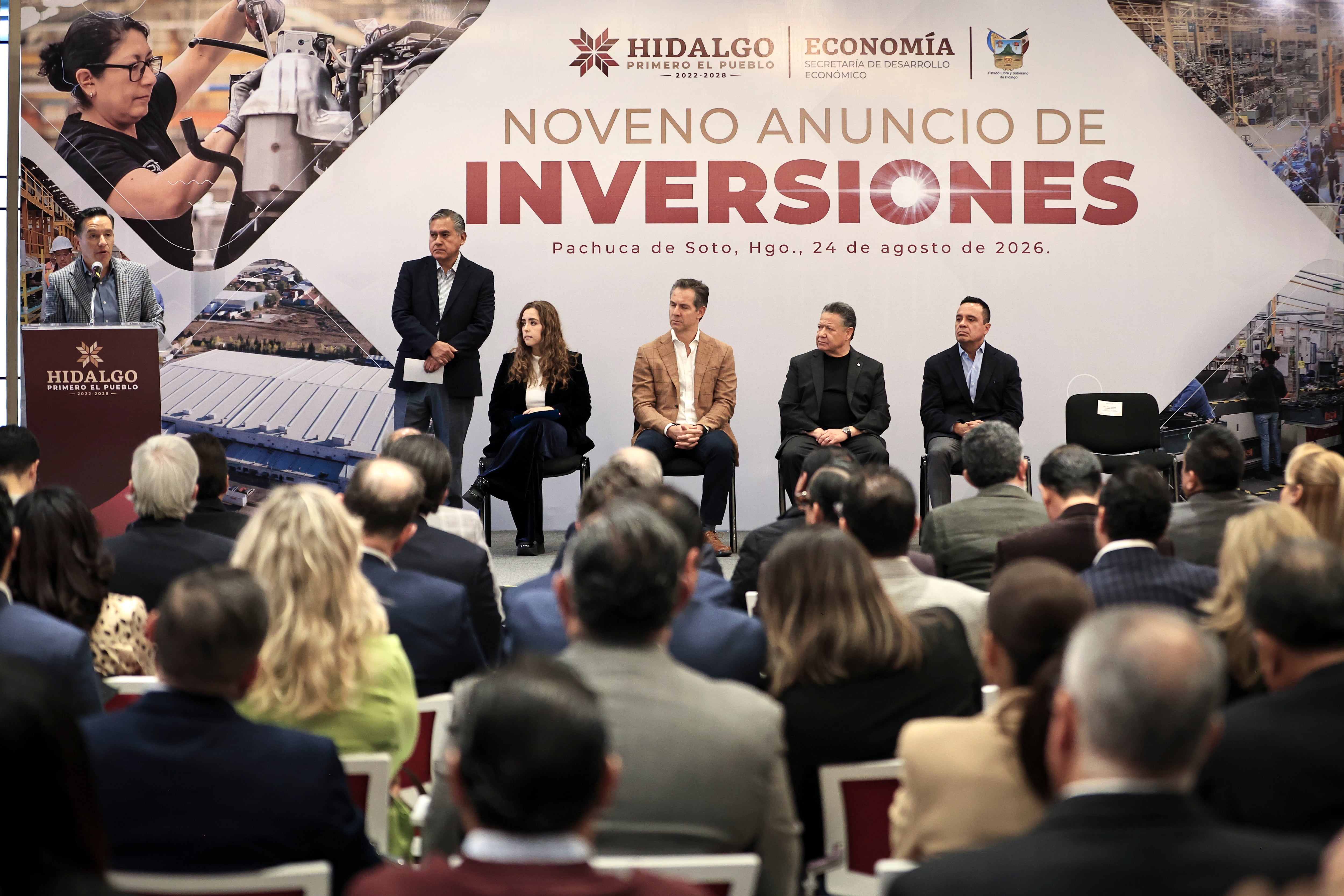 Hidalgo alcanza 147 mil 697 mdp en inversión privada con Julio Menchaca.