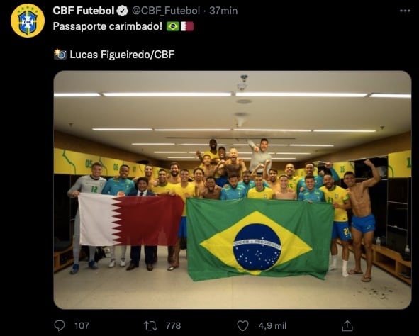 Brasil aseguró su boleto para Catar 2022